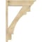 Ekena Millwork Merced Rough Sawn Traditional Outlooker, Douglas Fir, 8"W x 32"D x 44"H OUT08X32X44MRC01RDF - alternate 4